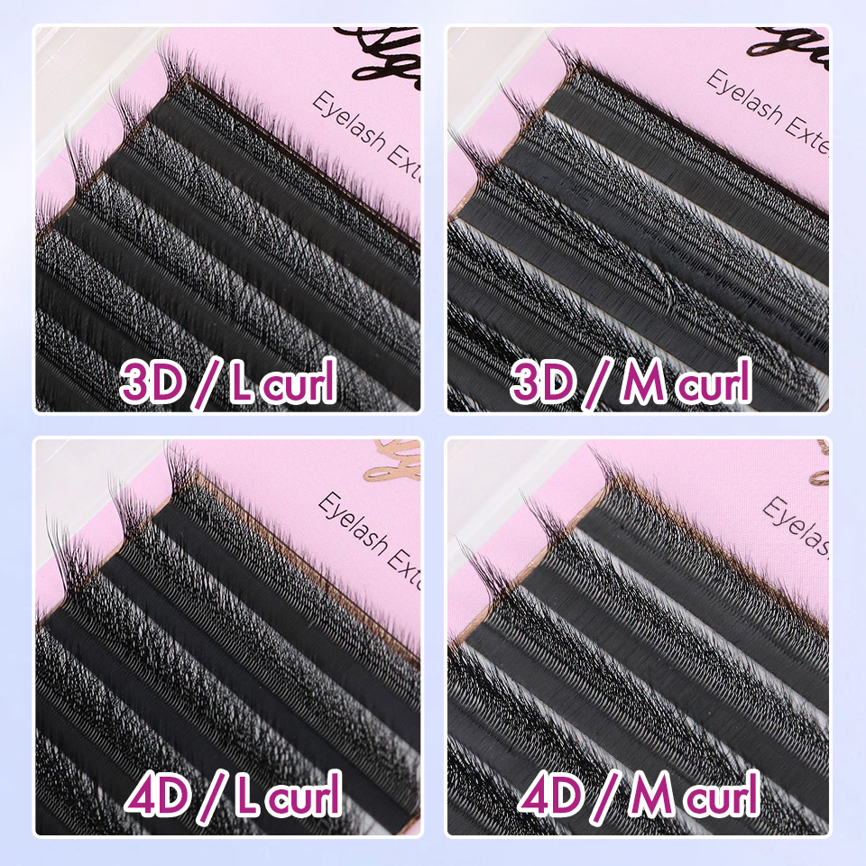 Eyelash Extension Yy - Extensiones de pestañas en forma de