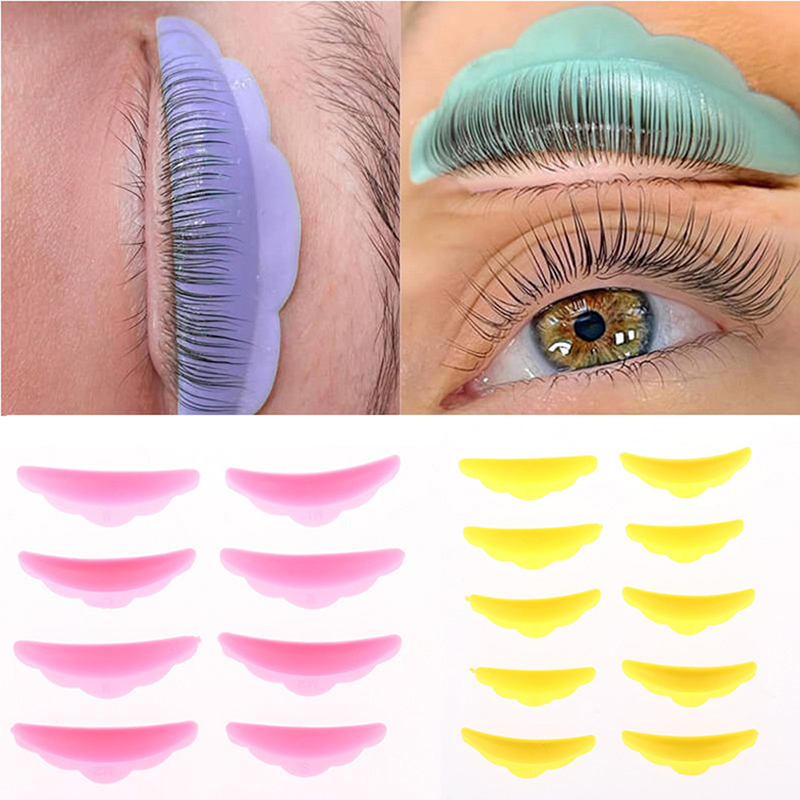 5 pares de almohadillas de sil - Eyelash Extension London reseña y precio
