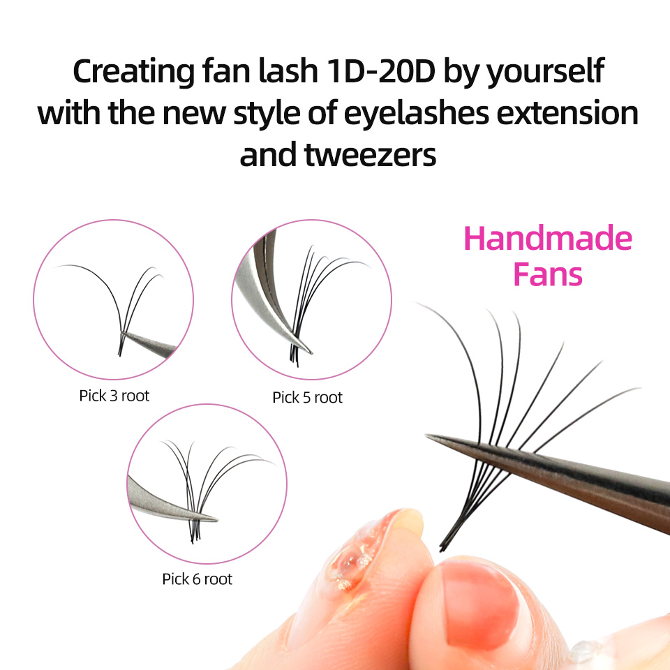 RUJADE 10 bandejas/lote, venta - Eyelash Extension Korea Natural reseña y precio