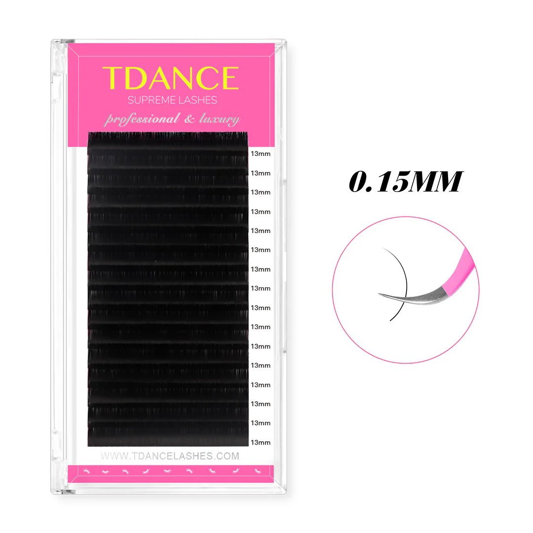 Pestañas Clásicas TDANCE de 16 - Eyelash Extension Korea Natural reseña y precio