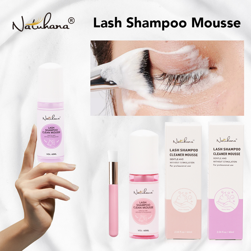 Natuhana-shampoo para extensió - Eyelash Extension London reseña y precio